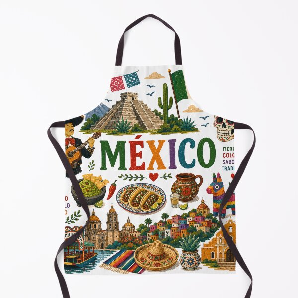 Item preview, Mexico Travel Collage Illustration | Wander Postcards Collection designed and sold by Islabonita..