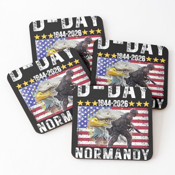 Item preview, D-Day 82nd Anniversary Operation Overlord Normandy 1944 Historical Tribute designed and sold by BOUCHERIT amine.