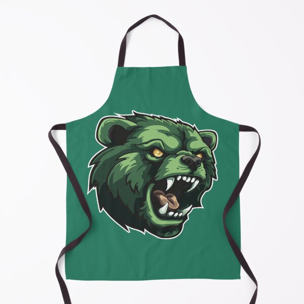 Item preview, Roaring Green Zombie Bear – Undead Monster Horror Design designed and sold by MerlinWear.