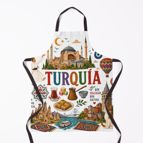 Item preview, Turkey Travel Collage Illustration | Wander Postcards Collection designed and sold by Islabonita..
