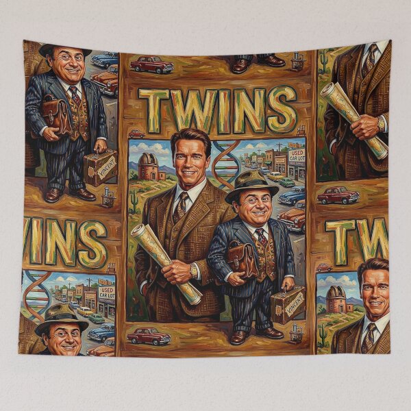 Item preview, Twins: An Unlikely Duo designed and sold by Art's Diner.
