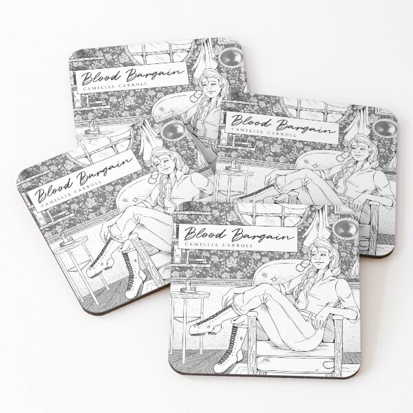 Item preview, Title Page Illustration - Blood Bargain designed and sold by CamelliaCarroll.