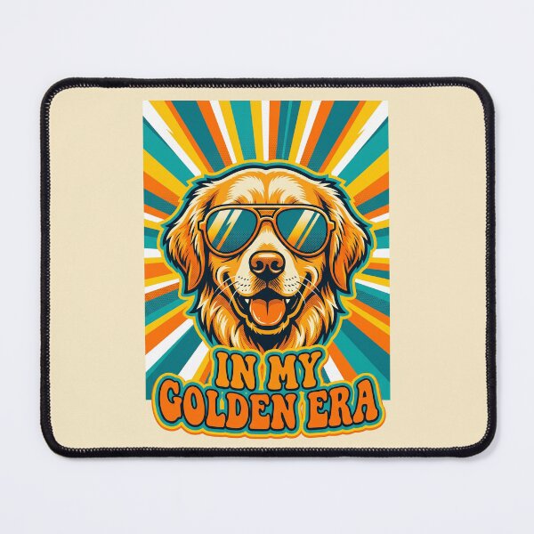 Item preview, In My Golden Era Retro Retriever Dog Sunglasses Graphic Tee 2 designed and sold by ChinkyCat Official.
