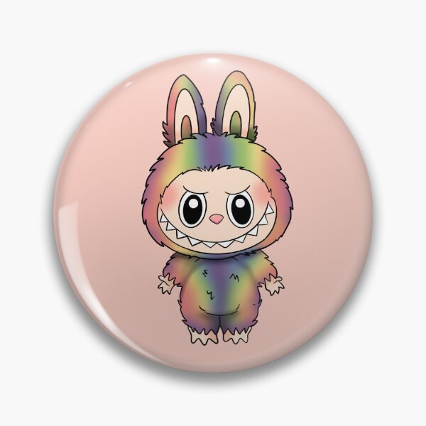Item preview, Labubu monster pastel rainbow  designed and sold by RavenAMarie .