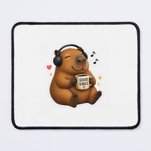 Item preview, capybara designed and sold by Professor Tucano.
