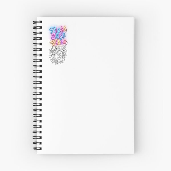 Item preview, Night Shift Vibes Nurse Medical Anatomical Heart Floral designed and sold by PictoVibe.