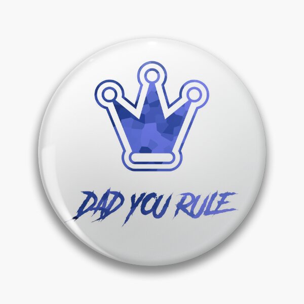 Item preview, Dad You Rule Happy Fathers Day designed and sold by Sartoris Art.