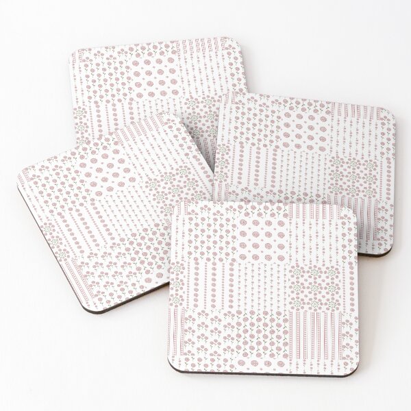 Item preview, Block print floral quilt  designed and sold by Boy and Belugee.