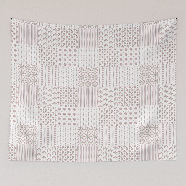 Item preview, Block print floral quilt  designed and sold by Boy and Belugee.