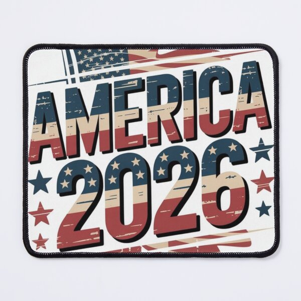 Item preview, america2026with a flag,cute t-shirt designed and sold by idizayilstore.