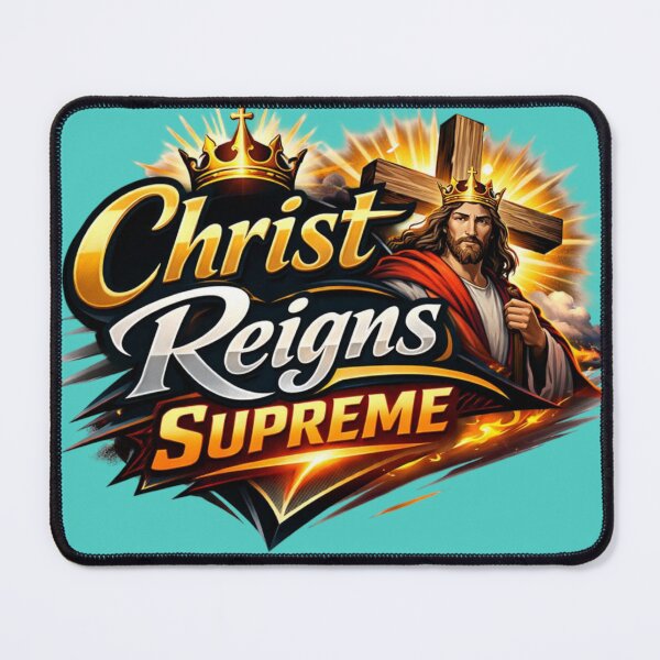 Item preview, Christ Reigns Supreme – Radiant Crowned Savior Design designed and sold by MastersDesignNk.