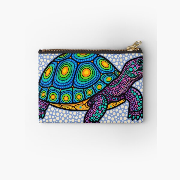 Item preview, Sea Turtle — Colorful Dotwork Pop Art | Vibrant Pointillist Ocean Illustration designed and sold by  Ojo de Lilith.