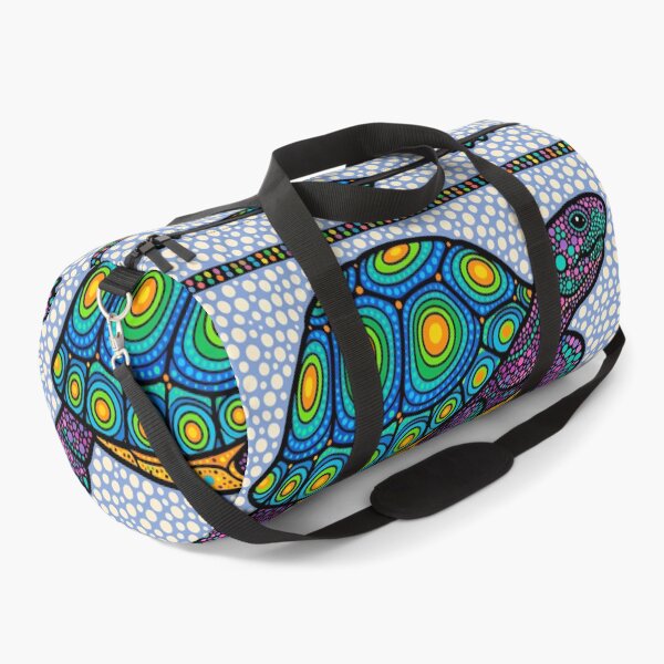 Item preview, Sea Turtle — Colorful Dotwork Pop Art | Vibrant Pointillist Ocean Illustration designed and sold by  Ojo de Lilith.