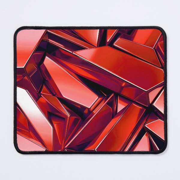 Item preview, Ruby Red Hues Shiny Metallic-Like Abstract Designs designed and sold by DEC02.