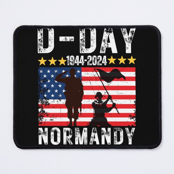 Item preview, D-Day 82nd Anniversary Operation Overlord Normandy 1944 Historical Tribute designed and sold by BOUCHERIT amine.
