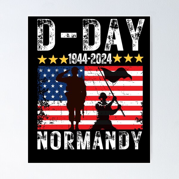 Item preview, D-Day 82nd Anniversary Operation Overlord Normandy 1944 Historical Tribute designed and sold by BOUCHERIT amine.