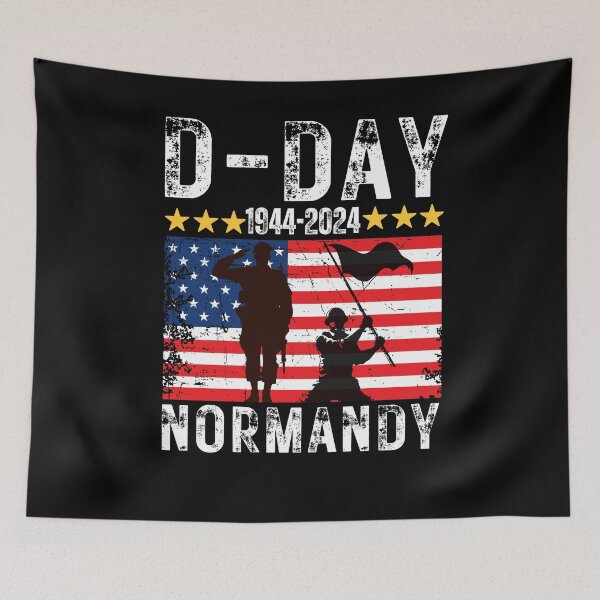 Item preview, D-Day 82nd Anniversary Operation Overlord Normandy 1944 Historical Tribute designed and sold by BOUCHERIT amine.