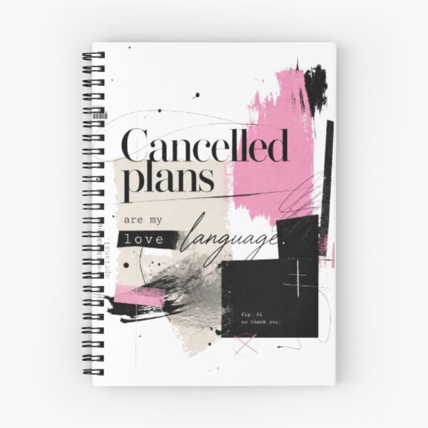 Item preview, Cancelled Plans Quote Collage designed and sold by tmoca.