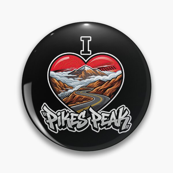 Item preview, Pikes Peak I Love Pikes Peak Famous Motorsport Road Graphic designed and sold by enzoade.