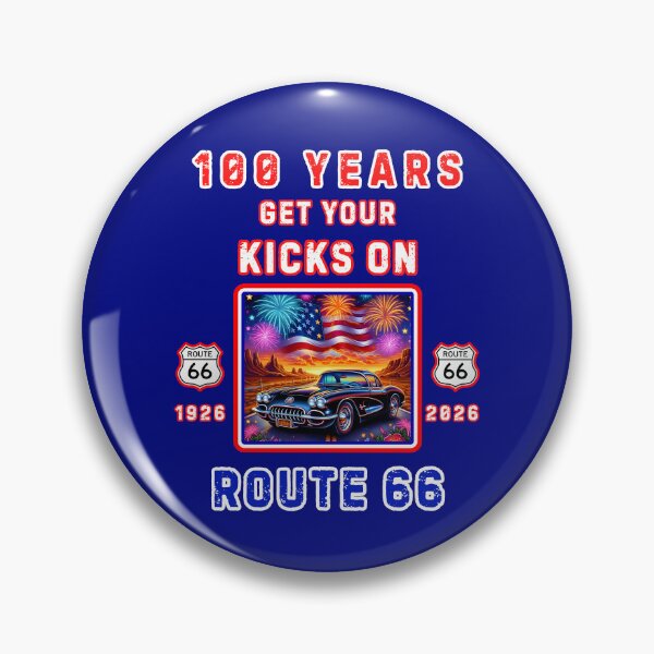 Item preview, Get Your Kicks On Route 66 100th Anniversary designed and sold by WoodburyLake.