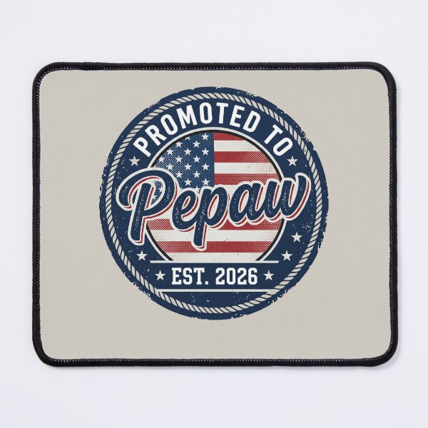 Item preview, Promoted to Pepaw EST 2026 Soon to Be New Grandpa Granddad 3 designed and sold by ChinkyCat Official.