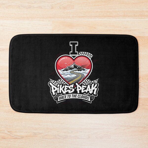 Item preview, Pikes Peak I Love Pikes Peak Adventure Rider Mountain Design designed and sold by enzoade.