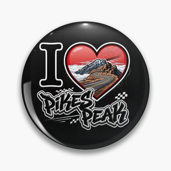 Item preview, Pikes Peak I Love Pikes Peak Racing Heritage Artwork designed and sold by enzoade.
