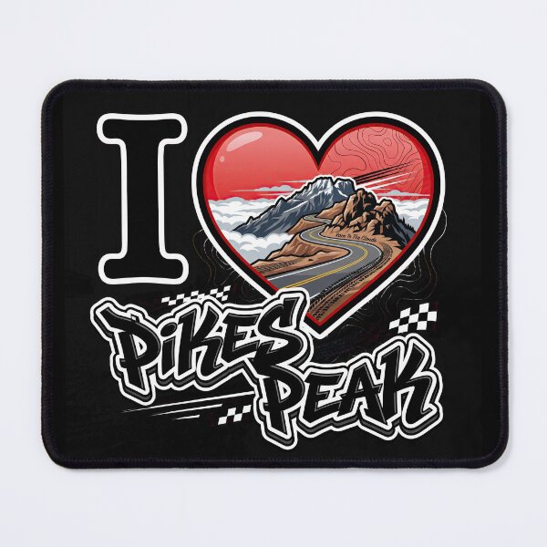Item preview, Pikes Peak I Love Pikes Peak Racing Heritage Artwork designed and sold by enzoade.