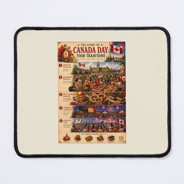 Item preview, The Story of Canada Day Food Traditions⁠ designed and sold by Easternpantry.