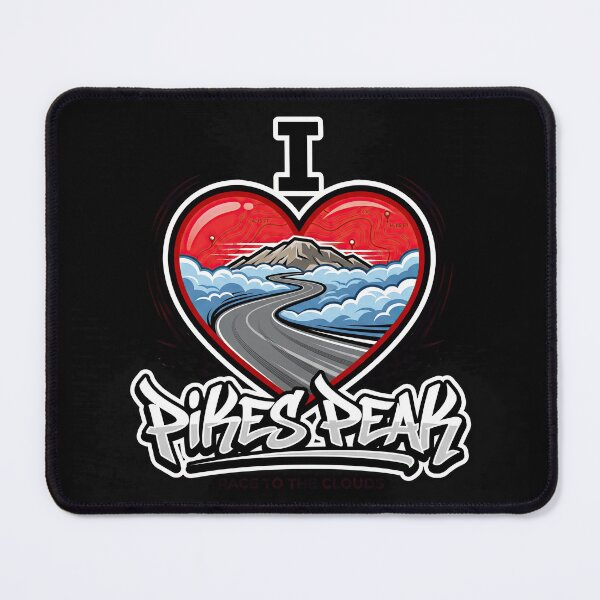 Item preview, Pikes Peak I Love Pikes Peak Motorcycle Touring Graphic designed and sold by enzoade.