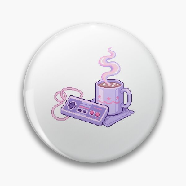 Item preview, Retro Gaming 8 Bit Pixel Art Cozy Lo Fi Controller designed and sold by PictoVibe.