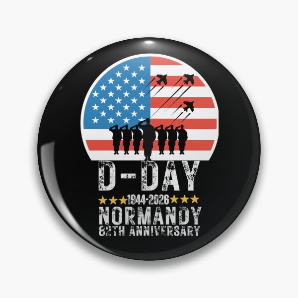 Item preview, D-Day 82nd Anniversary Operation Overlord Normandy 1944 Historical Tribute designed and sold by BOUCHERIT amine.