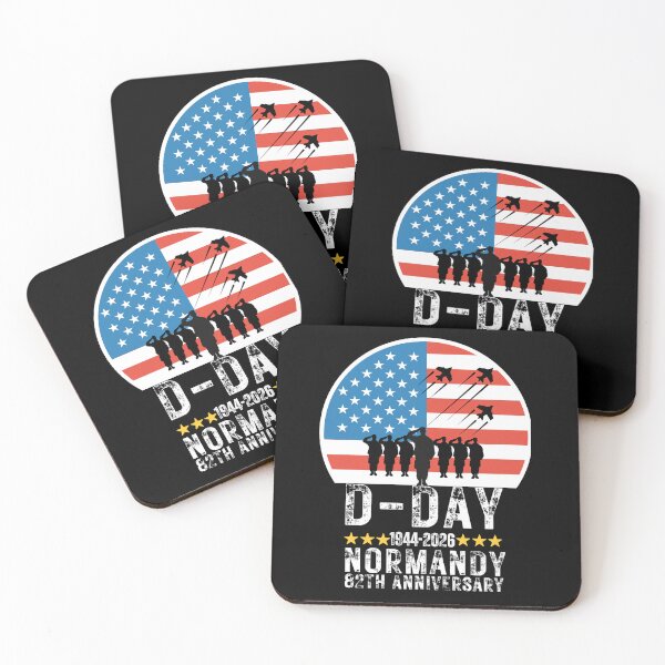 Item preview, D-Day 82nd Anniversary Operation Overlord Normandy 1944 Historical Tribute designed and sold by BOUCHERIT amine.