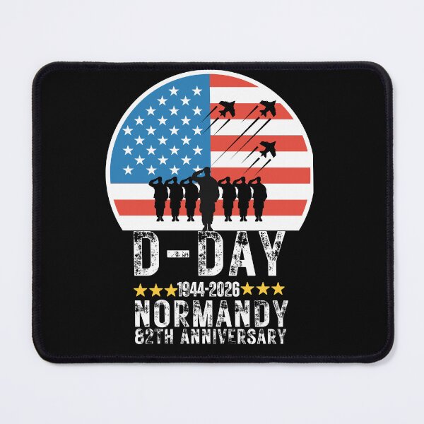 Item preview, D-Day 82nd Anniversary Operation Overlord Normandy 1944 Historical Tribute designed and sold by BOUCHERIT amine.