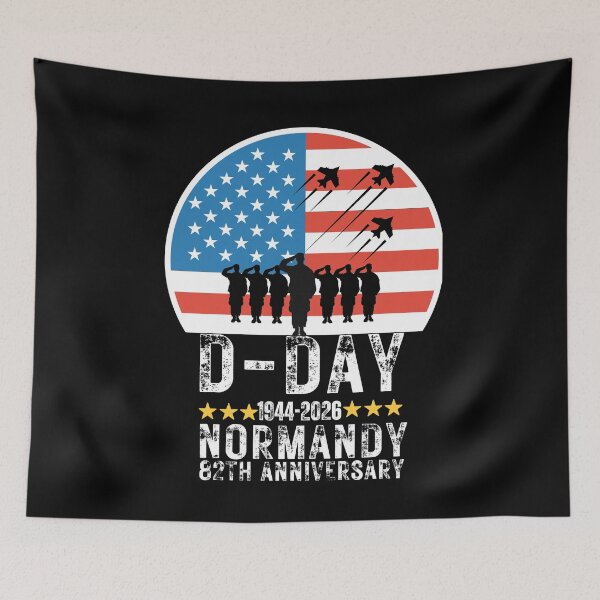 Item preview, D-Day 82nd Anniversary Operation Overlord Normandy 1944 Historical Tribute designed and sold by BOUCHERIT amine.