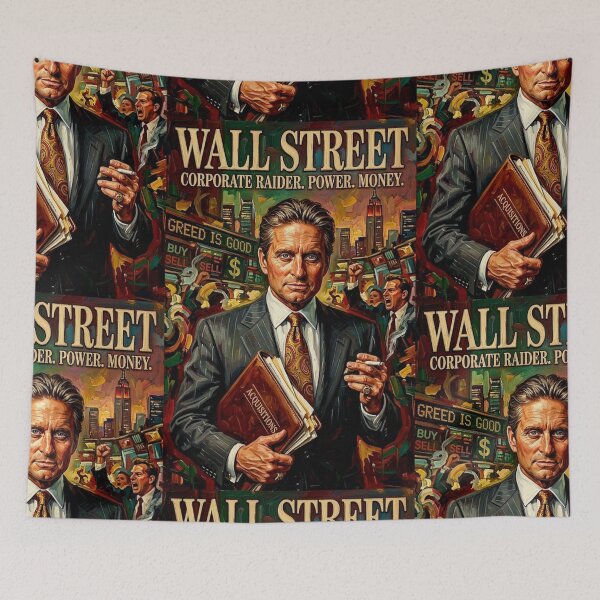 Item preview, Wall Street: The Corporate Raider designed and sold by Art's Diner.