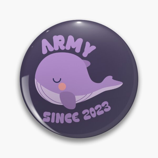 Item preview, BTS army since 2023 whale designed and sold by Morcawork.