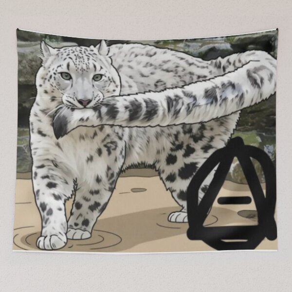 Item preview, Snow Leopard Therian Design. designed and sold by Freakcreations9.