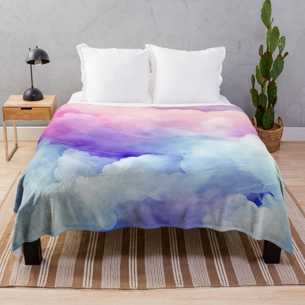 Item preview, Dreamy Fantasy 'Cotton Candy' Pink And Blue Clouds  designed and sold by DEC02.