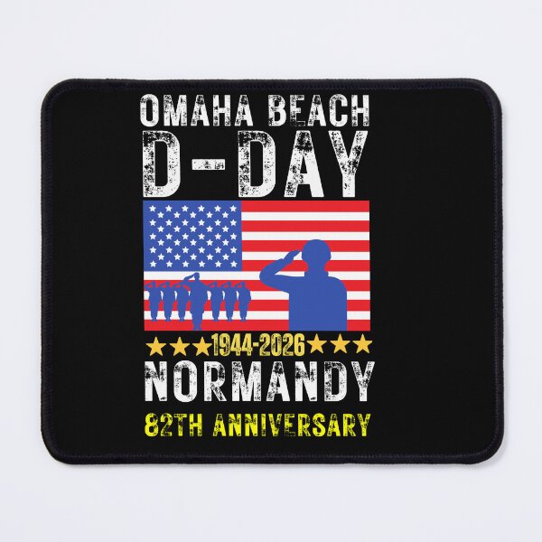 Item preview, D-Day 82nd Anniversary Operation Overlord Normandy 1944 Historical Tribute designed and sold by BOUCHERIT amine.