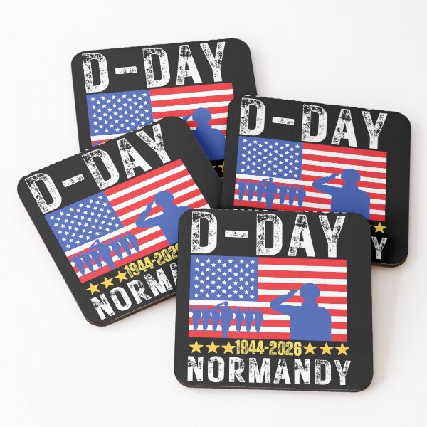 Item preview, D-Day 82nd Anniversary Operation Overlord Normandy 1944 Historical Tribute designed and sold by BOUCHERIT amine.