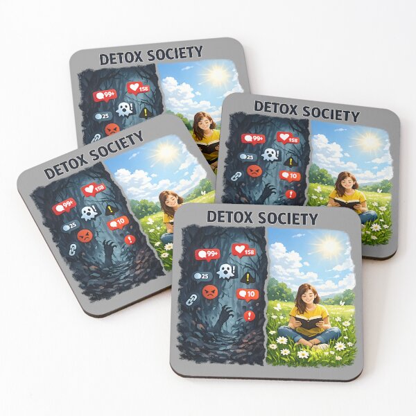Item preview, Detox Society – Digital Balance designed and sold by FilBlue.