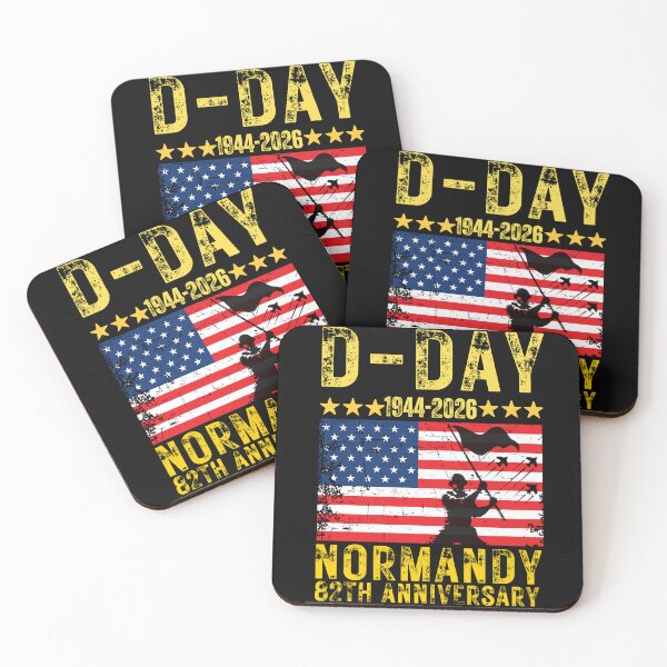 Item preview, D-Day 82nd Anniversary Operation Overlord Normandy 1944 Historical Tribute designed and sold by BOUCHERIT amine.