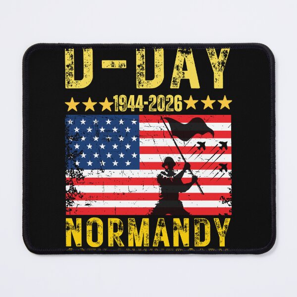 Item preview, D-Day 82nd Anniversary Operation Overlord Normandy 1944 Historical Tribute designed and sold by BOUCHERIT amine.