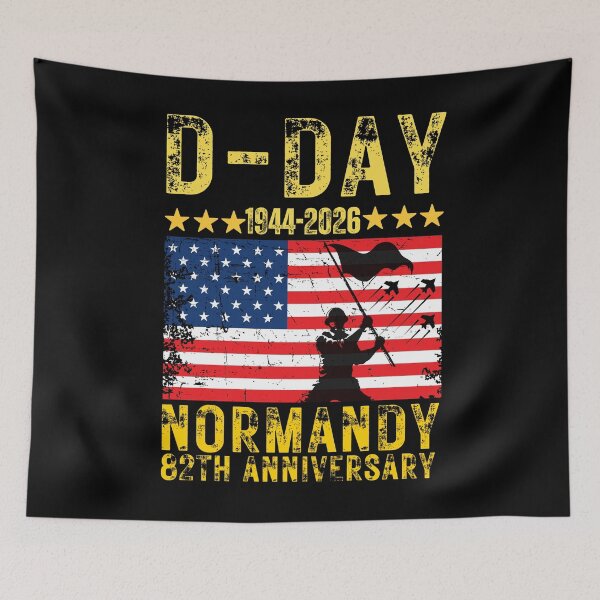 Item preview, D-Day 82nd Anniversary Operation Overlord Normandy 1944 Historical Tribute designed and sold by BOUCHERIT amine.