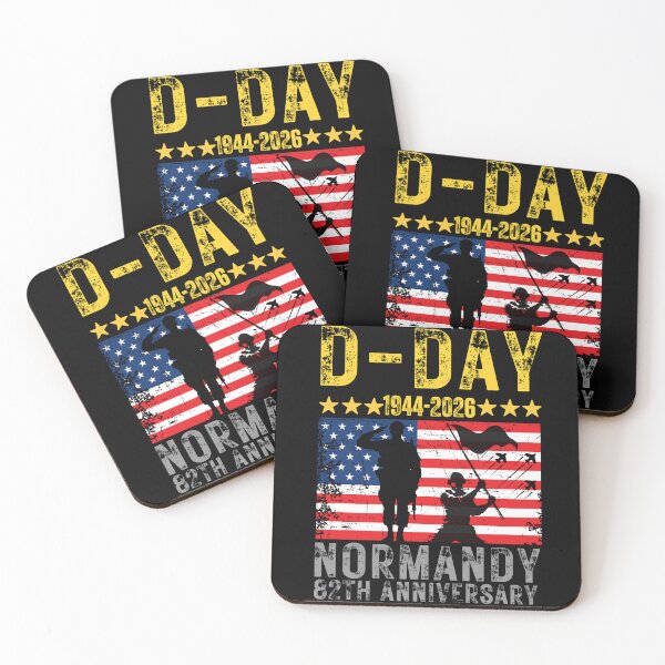 Item preview, D-Day 82nd Anniversary Operation Overlord Normandy 1944 Historical Tribute designed and sold by BOUCHERIT amine.