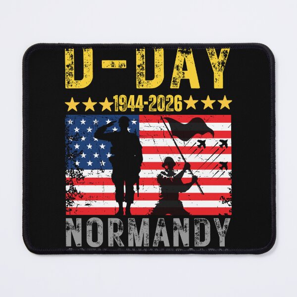 Item preview, D-Day 82nd Anniversary Operation Overlord Normandy 1944 Historical Tribute designed and sold by BOUCHERIT amine.