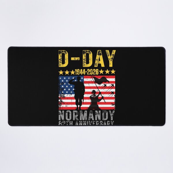Item preview, D-Day 82nd Anniversary Operation Overlord Normandy 1944 Historical Tribute designed and sold by BOUCHERIT amine.