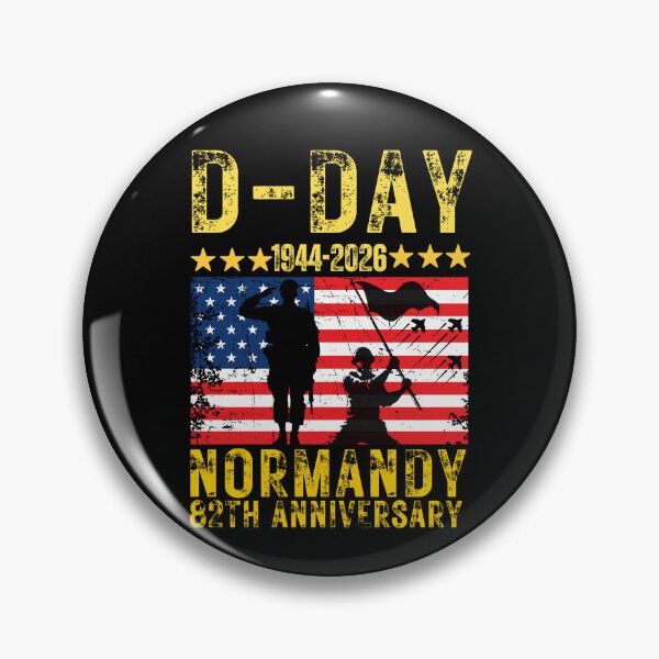 Item preview, D-Day 82nd Anniversary Operation Overlord Normandy 1944 Historical Tribute designed and sold by BOUCHERIT amine.