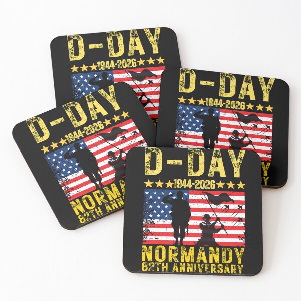 Item preview, D-Day 82nd Anniversary Operation Overlord Normandy 1944 Historical Tribute designed and sold by BOUCHERIT amine.